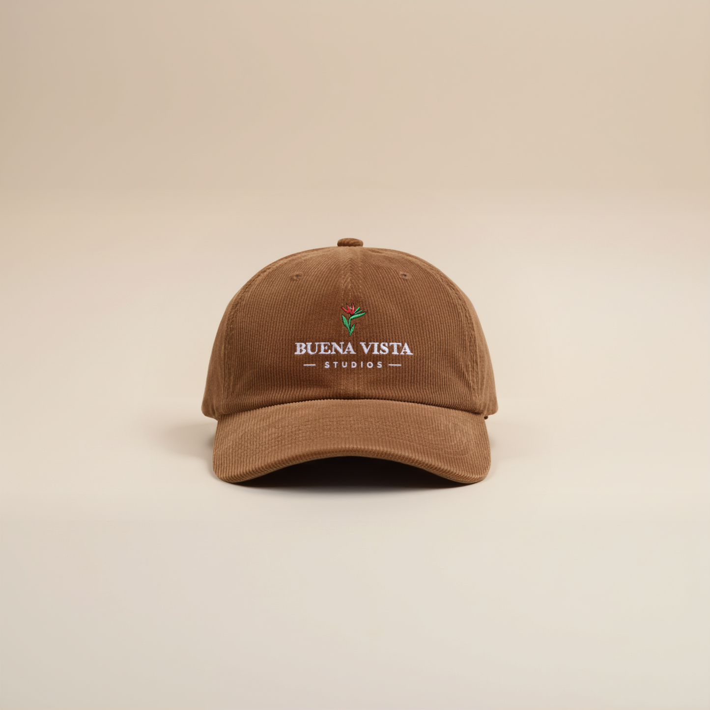 ‘Camel’ - Ribbed Hard Panel Cap