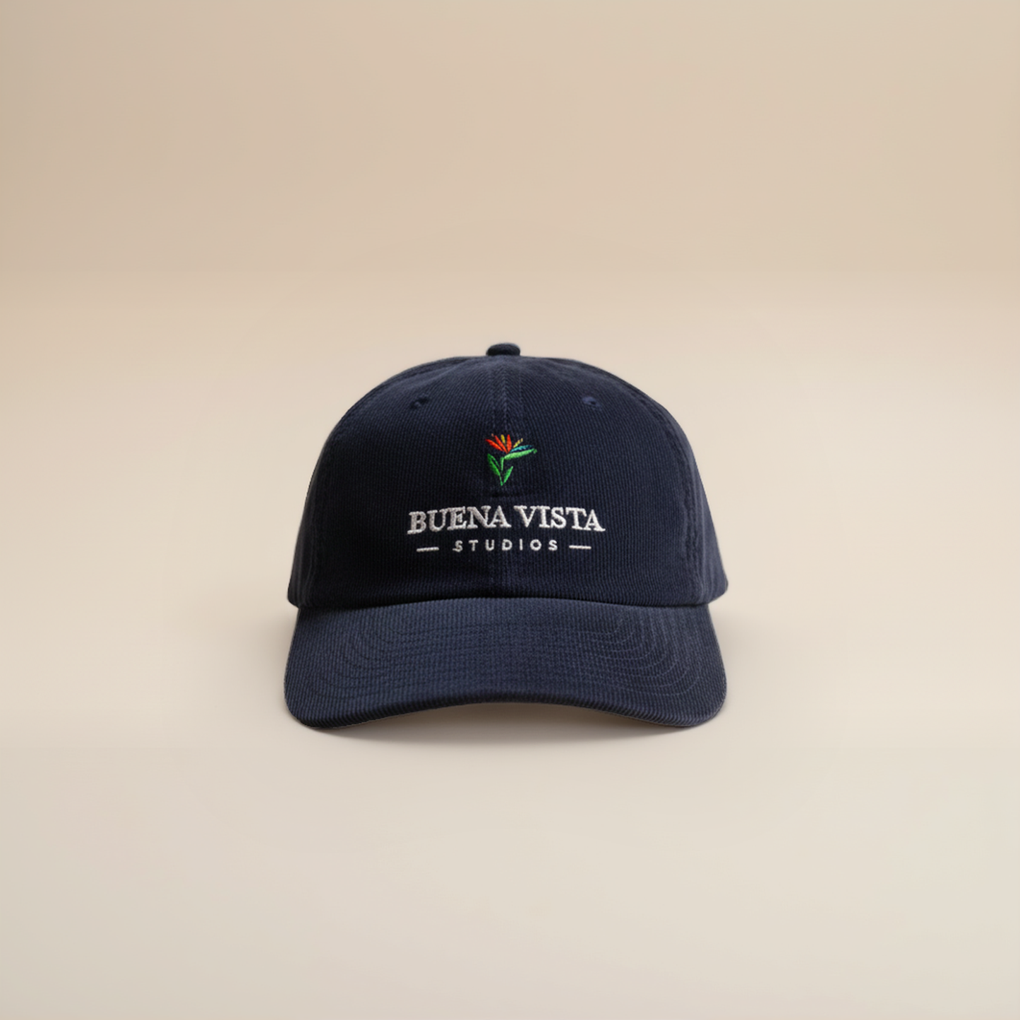 Marine Blue Ribbed - Soft Panel Cap