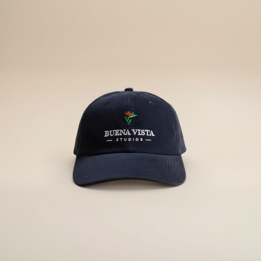 Marine Blue Ribbed - Soft Panel Cap