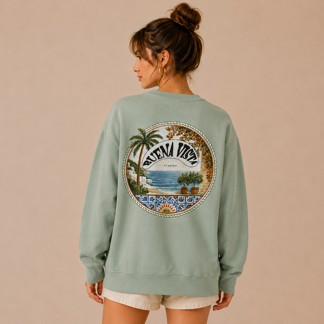 Jávea Coastal Sweatshirt Green