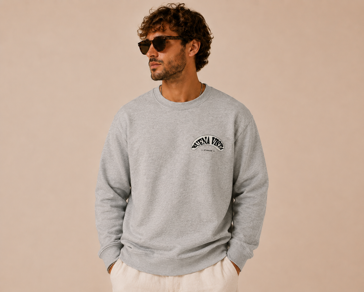 Mediterranean Vista - Organic Coastal Sweatshirt